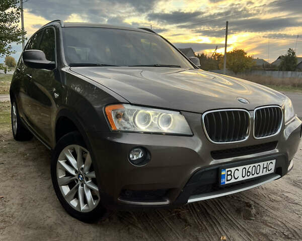 Коричневый БМВ Х3, объемом двигателя 2 л и пробегом 195 тыс. км за 14000 $, фото 1 на Automoto.ua