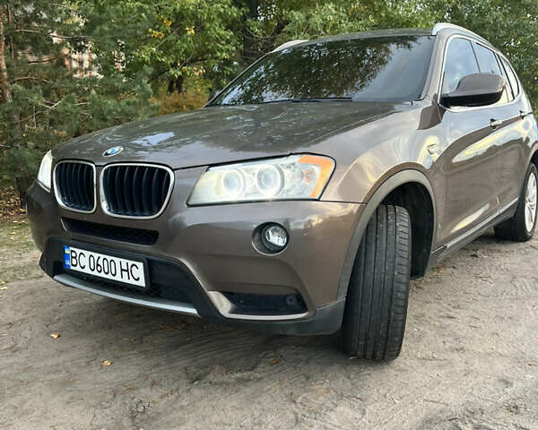 Коричневый БМВ Х3, объемом двигателя 2 л и пробегом 195 тыс. км за 14000 $, фото 3 на Automoto.ua