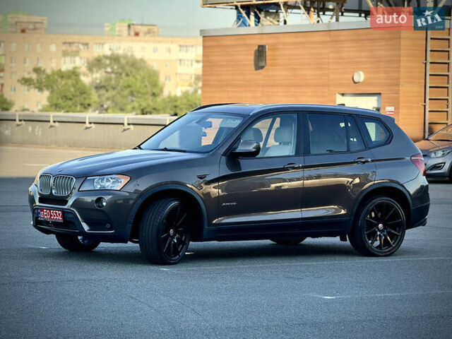 Коричневый БМВ Х3, объемом двигателя 2 л и пробегом 195 тыс. км за 12500 $, фото 5 на Automoto.ua