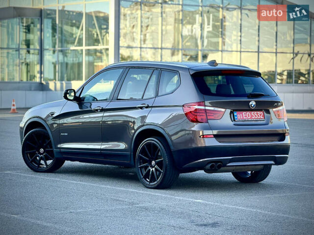 Коричневый БМВ Х3, объемом двигателя 2 л и пробегом 195 тыс. км за 12500 $, фото 7 на Automoto.ua