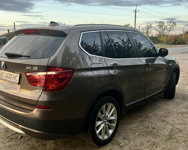 Коричневый БМВ Х3, объемом двигателя 2 л и пробегом 195 тыс. км за 14000 $, фото 12 на Automoto.ua