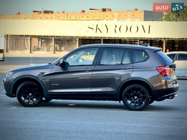 Коричневый БМВ Х3, объемом двигателя 2 л и пробегом 195 тыс. км за 12500 $, фото 5 на Automoto.ua