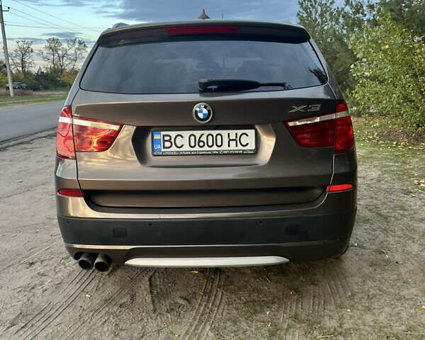 Коричневый БМВ Х3, объемом двигателя 2 л и пробегом 195 тыс. км за 14000 $, фото 14 на Automoto.ua