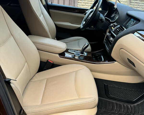 БМВ Х3 2016 в Днепре (Днепропетровске) на Automoto.ua Коричневый БМВ Х3, объемом двигателя 1.99 л и пробегом 86 тыс. км за 23000 $, фото 9 на Automoto.ua