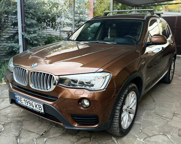 БМВ Х3 2016 в Днепре (Днепропетровске) на Automoto.ua Коричневый БМВ Х3, объемом двигателя 1.99 л и пробегом 86 тыс. км за 23000 $, фото 2 на Automoto.ua