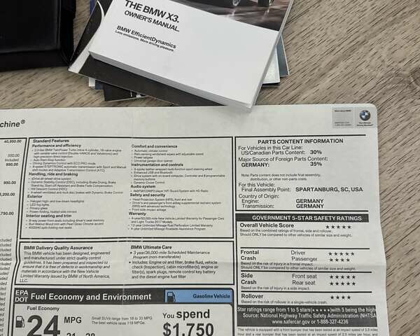 БМВ Х3 2016 в Днепре (Днепропетровске) на Automoto.ua Коричневый БМВ Х3, объемом двигателя 1.99 л и пробегом 86 тыс. км за 23000 $, фото 26 на Automoto.ua