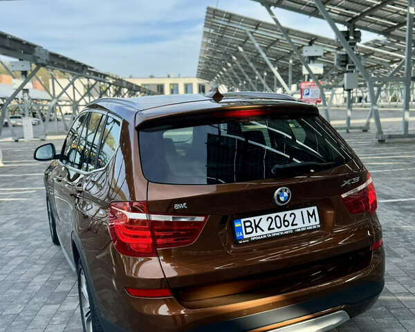 Коричневый БМВ Х3, объемом двигателя 2 л и пробегом 81 тыс. км за 20500 $, фото 3 на Automoto.ua