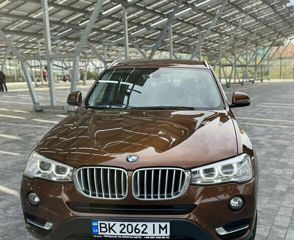 Коричневый БМВ Х3, объемом двигателя 2 л и пробегом 81 тыс. км за 20500 $, фото 1 на Automoto.ua