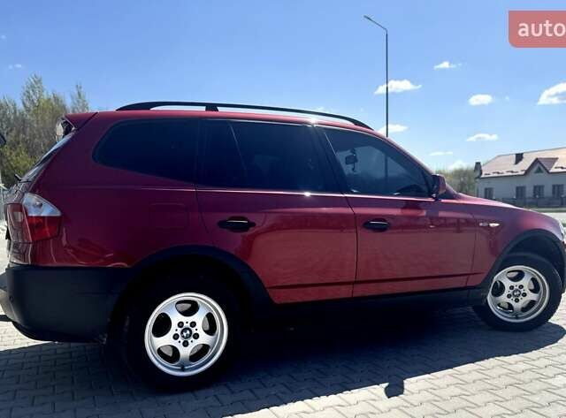 Красный БМВ Х3, объемом двигателя 2 л и пробегом 230 тыс. км за 7999 $, фото 3 на Automoto.ua