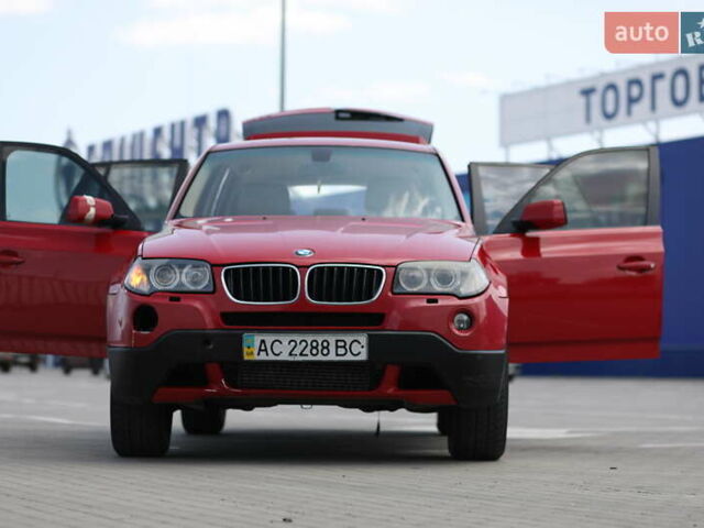 Красный БМВ Х3, объемом двигателя 2 л и пробегом 300 тыс. км за 8000 $, фото 11 на Automoto.ua
