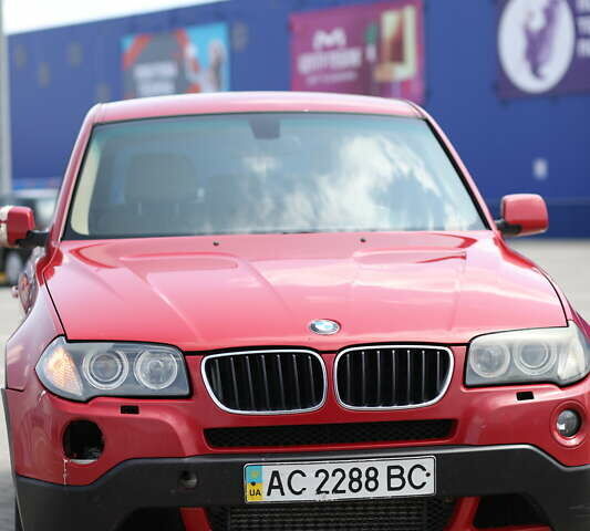 Красный БМВ Х3, объемом двигателя 2 л и пробегом 300 тыс. км за 8000 $, фото 16 на Automoto.ua