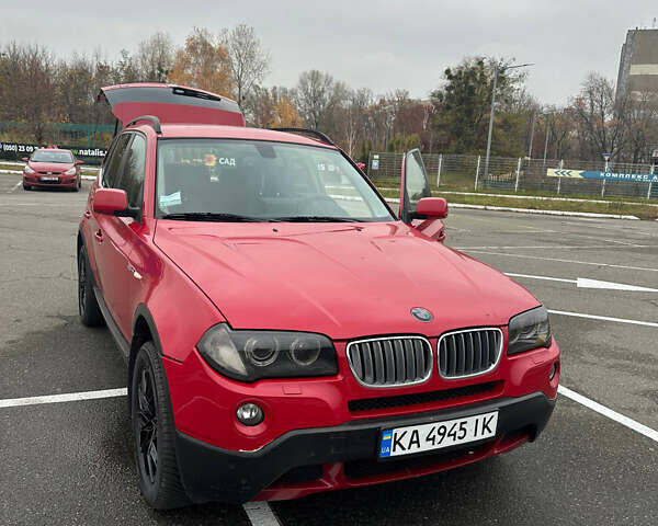Червоний БМВ Х3, об'ємом двигуна 2.5 л та пробігом 136 тис. км за 13500 $, фото 1 на Automoto.ua