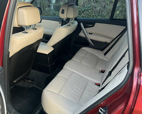 Червоний БМВ Х3, об'ємом двигуна 2 л та пробігом 204 тис. км за 10000 $, фото 4 на Automoto.ua