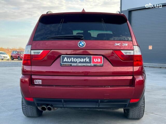 Червоний БМВ Х3, об'ємом двигуна 3 л та пробігом 237 тис. км за 11390 $, фото 5 на Automoto.ua