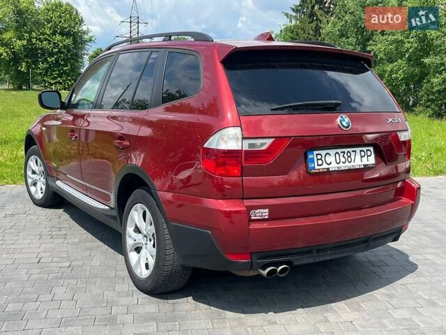 Красный БМВ Х3, объемом двигателя 3 л и пробегом 235 тыс. км за 10200 $, фото 6 на Automoto.ua
