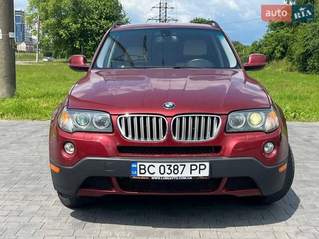 Красный БМВ Х3, объемом двигателя 3 л и пробегом 235 тыс. км за 10200 $, фото 2 на Automoto.ua