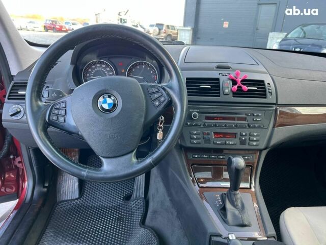 Червоний БМВ Х3, об'ємом двигуна 3 л та пробігом 237 тис. км за 11390 $, фото 21 на Automoto.ua