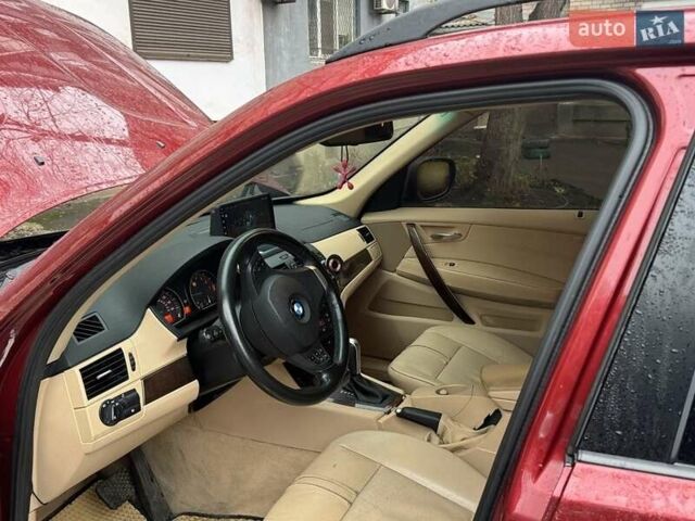 Червоний БМВ Х3, об'ємом двигуна 3 л та пробігом 150 тис. км за 9500 $, фото 1 на Automoto.ua