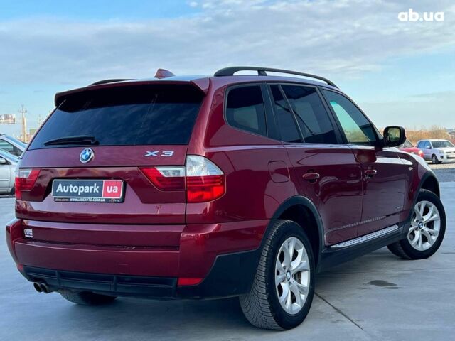 Червоний БМВ Х3, об'ємом двигуна 3 л та пробігом 237 тис. км за 11390 $, фото 6 на Automoto.ua