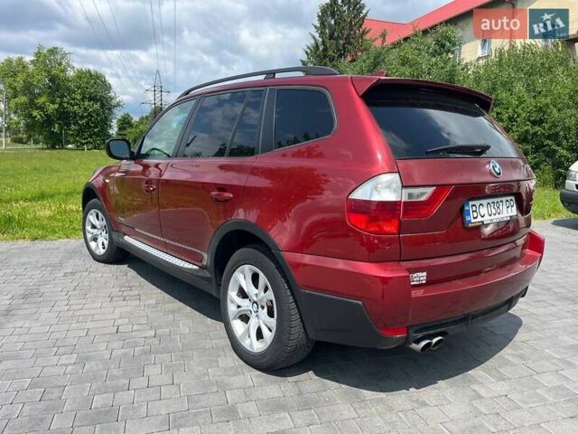 Красный БМВ Х3, объемом двигателя 3 л и пробегом 235 тыс. км за 10200 $, фото 5 на Automoto.ua