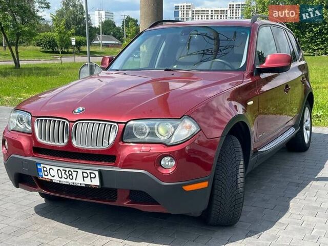 Красный БМВ Х3, объемом двигателя 3 л и пробегом 235 тыс. км за 10200 $, фото 3 на Automoto.ua