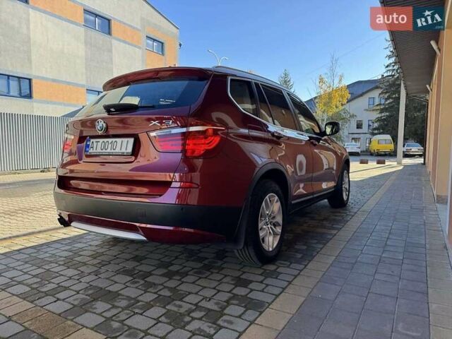 БМВ Х3 2011 в Ивано-Франковске на Automoto.ua Красный БМВ Х3, объемом двигателя 3 л и пробегом 104 тыс. км за 19700 $, фото 4 на Automoto.ua