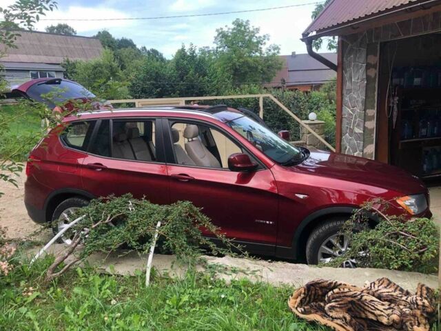 БМВ Х3 2012 у Надворной на Automoto.ua Червоний БМВ Х3, об'ємом двигуна 2 л та пробігом 225 тис. км за 12500 $, фото 13 на Automoto.ua