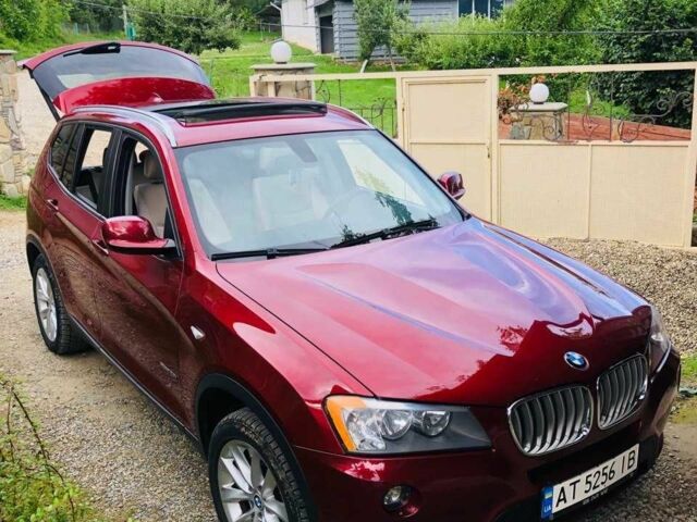 БМВ Х3 2012 у Надворной на Automoto.ua Червоний БМВ Х3, об'ємом двигуна 2 л та пробігом 225 тис. км за 12500 $, фото 2 на Automoto.ua