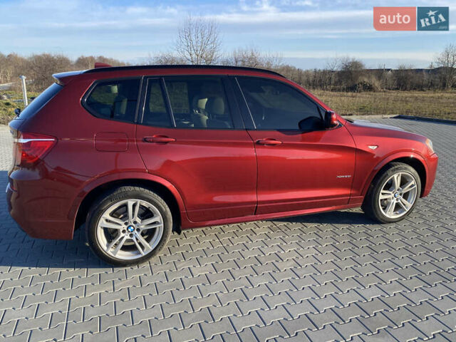 Красный БМВ Х3, объемом двигателя 2 л и пробегом 265 тыс. км за 13600 $, фото 9 на Automoto.ua
