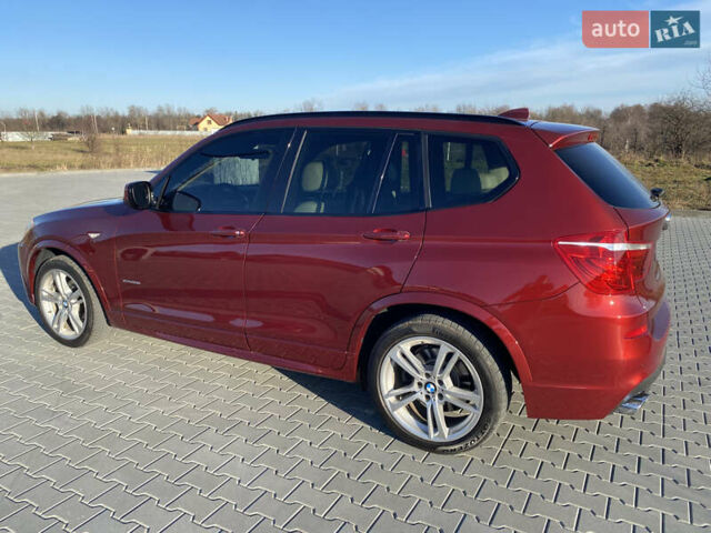 Красный БМВ Х3, объемом двигателя 2 л и пробегом 265 тыс. км за 13600 $, фото 5 на Automoto.ua