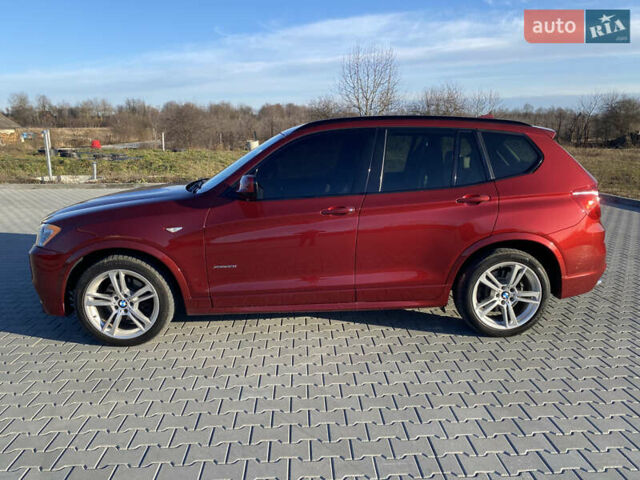 Красный БМВ Х3, объемом двигателя 2 л и пробегом 265 тыс. км за 13600 $, фото 4 на Automoto.ua