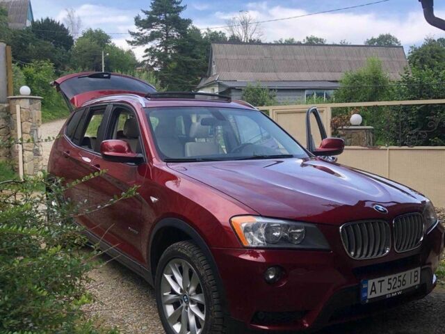 БМВ Х3 2012 у Надворной на Automoto.ua Червоний БМВ Х3, об'ємом двигуна 2 л та пробігом 225 тис. км за 12500 $, фото 14 на Automoto.ua