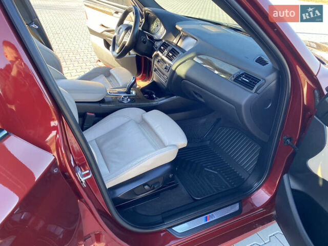 Красный БМВ Х3, объемом двигателя 2 л и пробегом 265 тыс. км за 13600 $, фото 17 на Automoto.ua