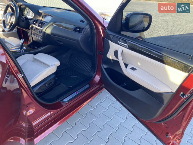 Красный БМВ Х3, объемом двигателя 2 л и пробегом 265 тыс. км за 13600 $, фото 18 на Automoto.ua