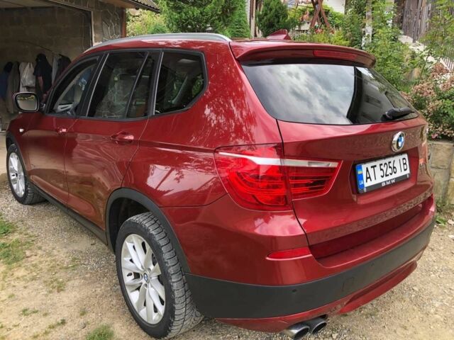 БМВ Х3 2012 у Надворной на Automoto.ua Червоний БМВ Х3, об'ємом двигуна 2 л та пробігом 225 тис. км за 12500 $, фото 10 на Automoto.ua