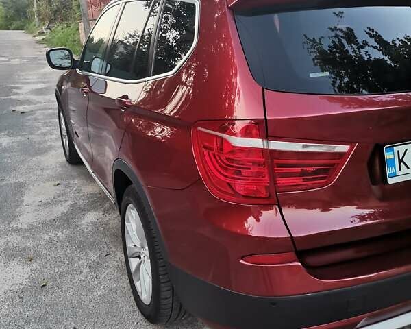 БМВ Х3 2012 в Киеве на Automoto.ua Красный БМВ Х3, объемом двигателя 2 л и пробегом 225 тыс. км за 15000 $, фото 1 на Automoto.ua