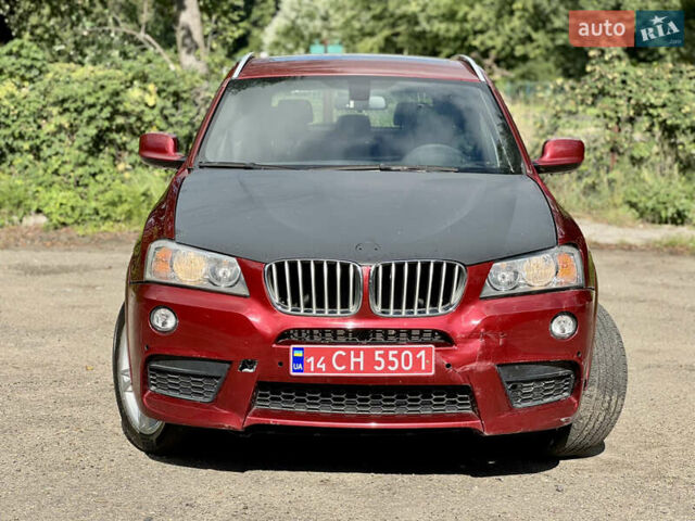 Красный БМВ Х3, объемом двигателя 2 л и пробегом 199 тыс. км за 8900 $, фото 2 на Automoto.ua