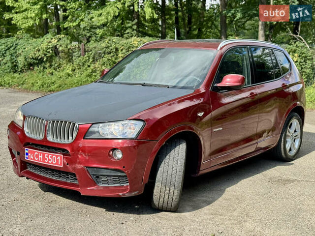 Красный БМВ Х3, объемом двигателя 2 л и пробегом 199 тыс. км за 8900 $, фото 4 на Automoto.ua