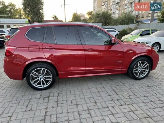 Красный БМВ Х3, объемом двигателя 2 л и пробегом 122 тыс. км за 22900 $, фото 8 на Automoto.ua