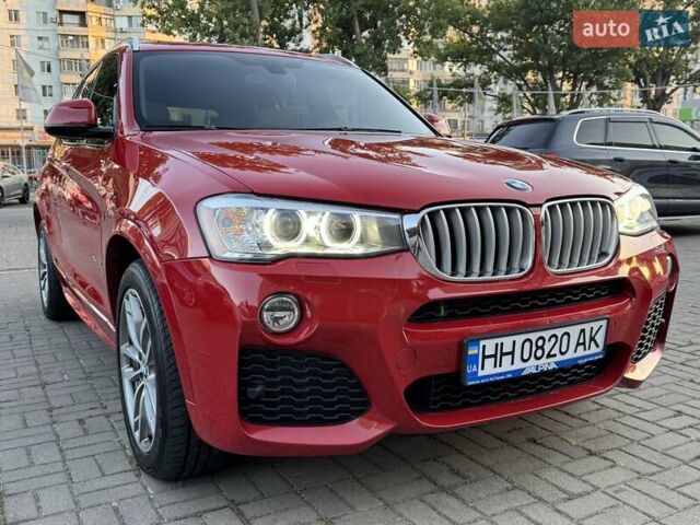 Красный БМВ Х3, объемом двигателя 2 л и пробегом 122 тыс. км за 22900 $, фото 1 на Automoto.ua
