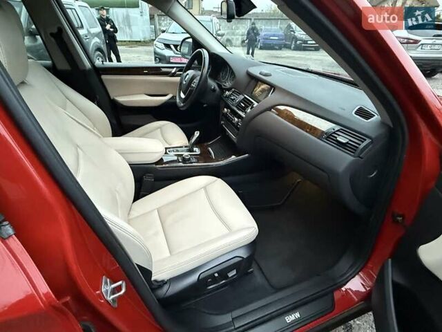 Червоний БМВ Х3, об'ємом двигуна 2 л та пробігом 187 тис. км за 10800 $, фото 28 на Automoto.ua