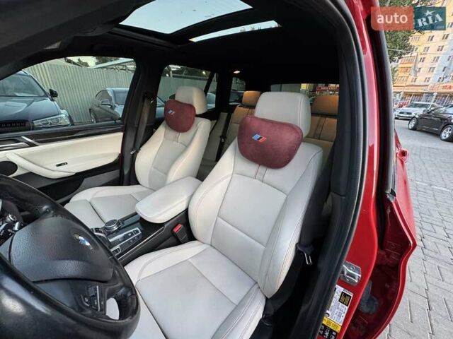 Красный БМВ Х3, объемом двигателя 2 л и пробегом 122 тыс. км за 22900 $, фото 15 на Automoto.ua