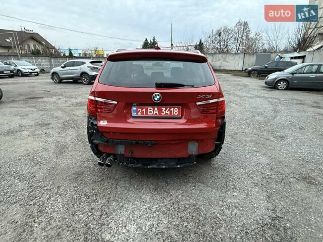 Червоний БМВ Х3, об'ємом двигуна 2 л та пробігом 187 тис. км за 10800 $, фото 5 на Automoto.ua