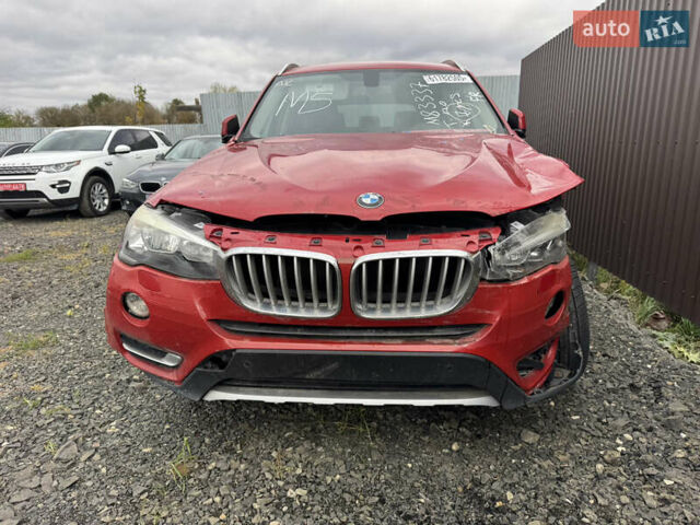 Червоний БМВ Х3, об'ємом двигуна 2 л та пробігом 99 тис. км за 10800 $, фото 1 на Automoto.ua