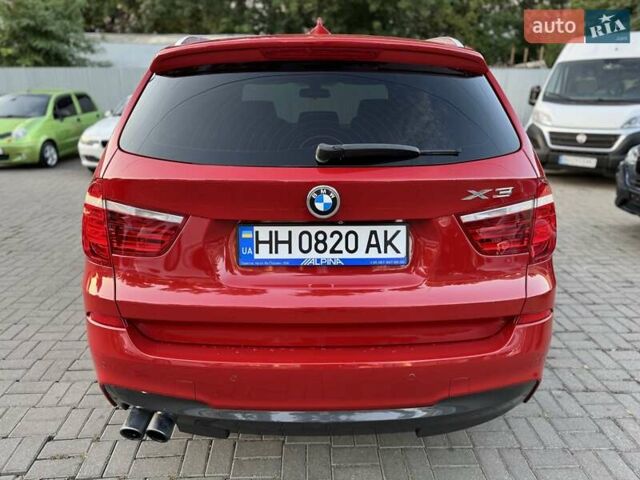 Красный БМВ Х3, объемом двигателя 2 л и пробегом 122 тыс. км за 22900 $, фото 18 на Automoto.ua