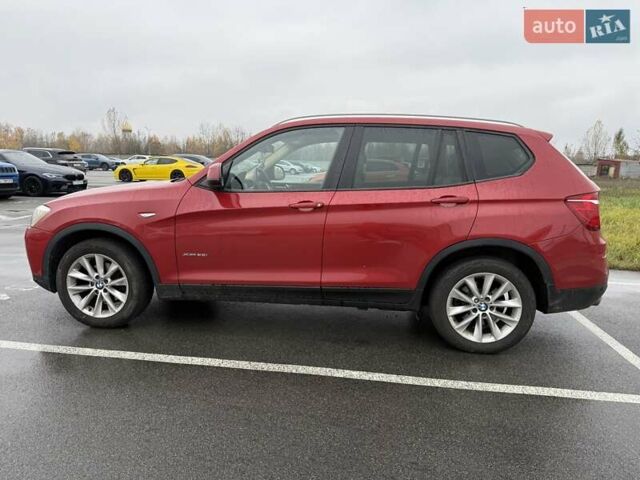 Красный БМВ Х3, объемом двигателя 2 л и пробегом 130 тыс. км за 17000 $, фото 1 на Automoto.ua
