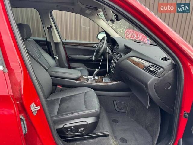 Красный БМВ Х3, объемом двигателя 2 л и пробегом 100 тыс. км за 9700 $, фото 10 на Automoto.ua