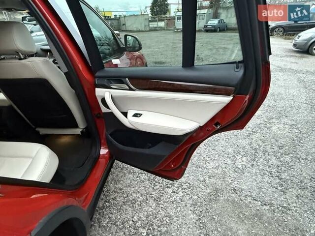 Червоний БМВ Х3, об'ємом двигуна 2 л та пробігом 187 тис. км за 10800 $, фото 25 на Automoto.ua