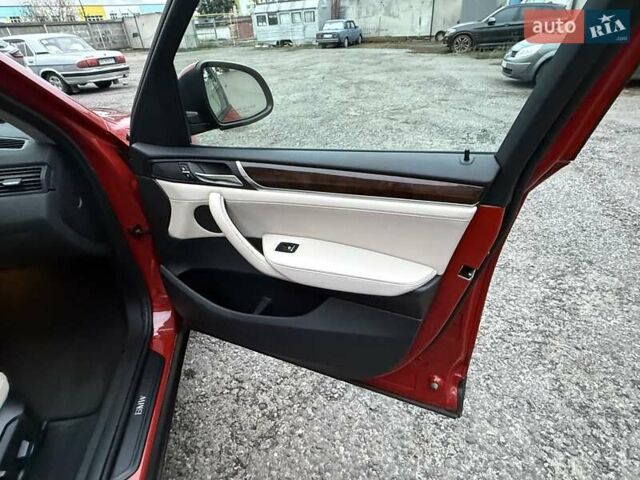 Червоний БМВ Х3, об'ємом двигуна 2 л та пробігом 187 тис. км за 10800 $, фото 27 на Automoto.ua