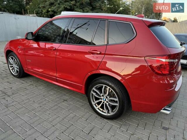 Красный БМВ Х3, объемом двигателя 2 л и пробегом 122 тыс. км за 22900 $, фото 7 на Automoto.ua